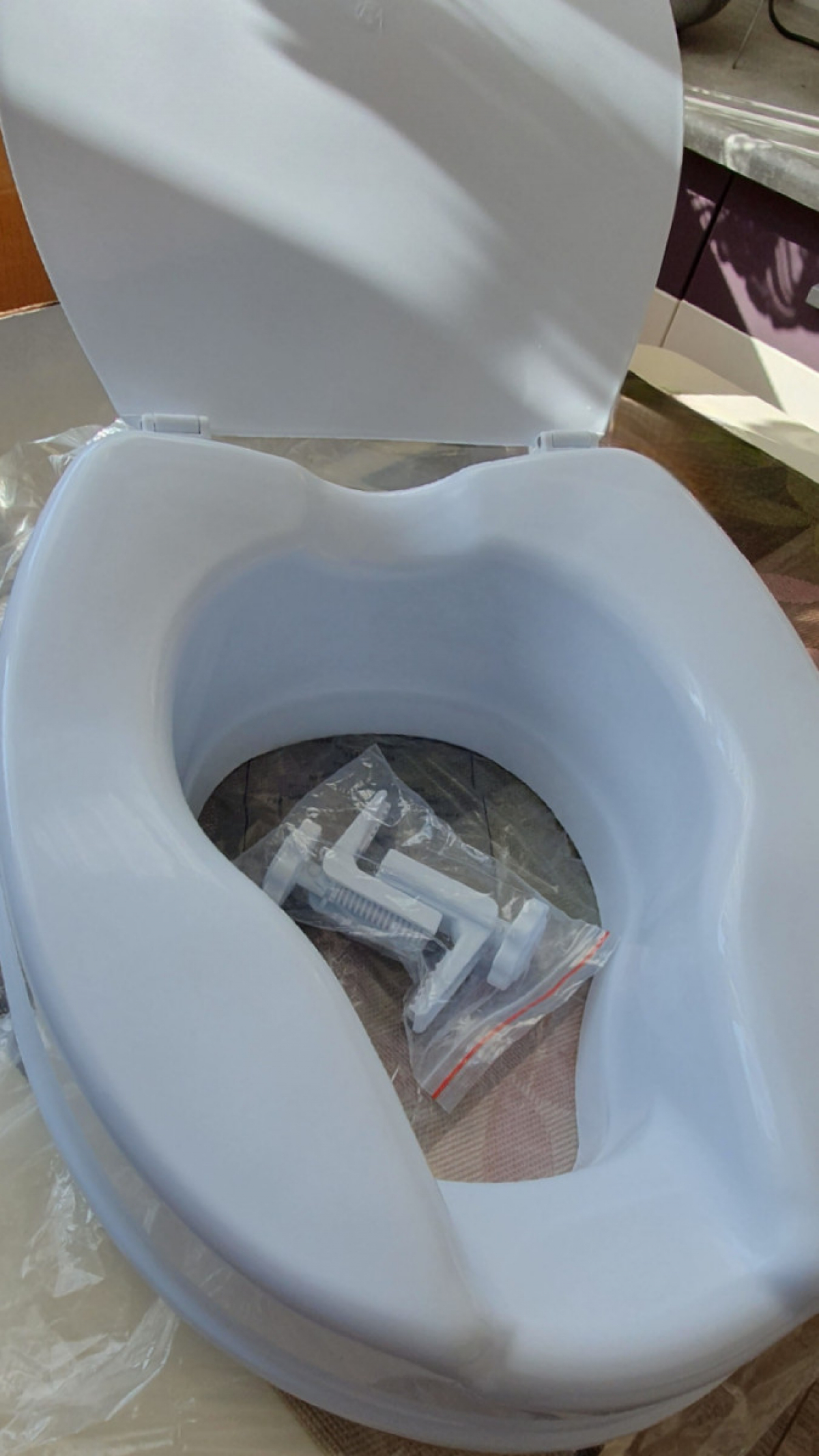 Nasadka Sedesowa z klapą wysokość 10cm!