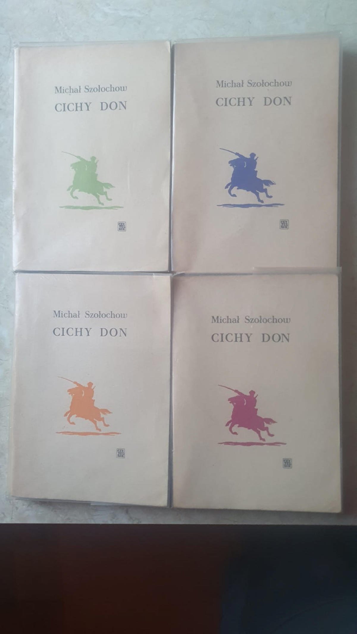 Cichy Don – Michaił Szołochow (4 tomy, wydanie w języku polskim)