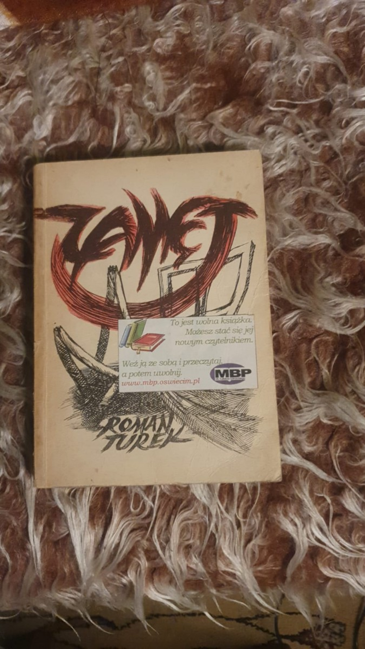 Książka Zamęt – Roman Turek – egzemplarz używany, w bardzo dobrym stanie
