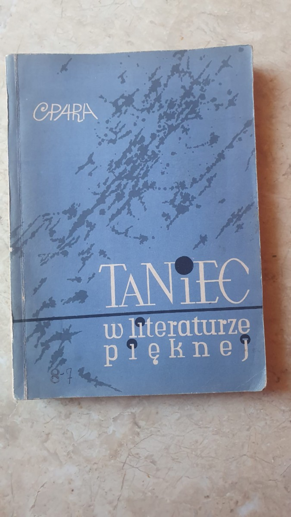 Książka TANIEC w literaturze pięknej