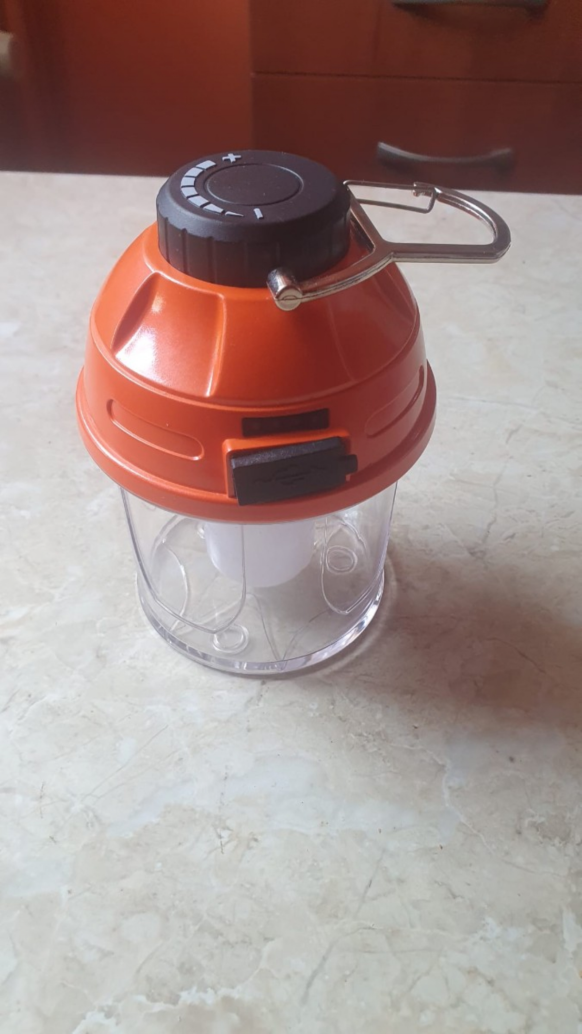 Lampa kempingowa 350 lm USB – campingowa LED, do naprawy