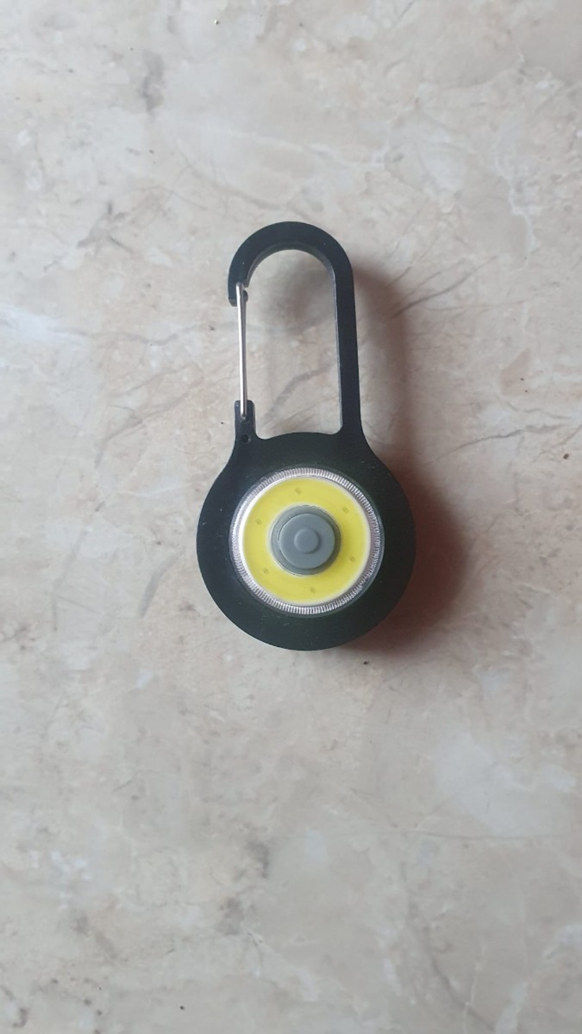 Breloczek LED do kluczy - kolor czarny