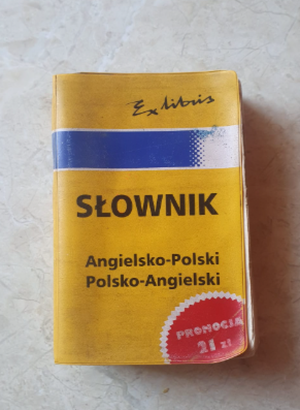Słownik Angielsko-Polski / Polsko-Angielski Ex Libris