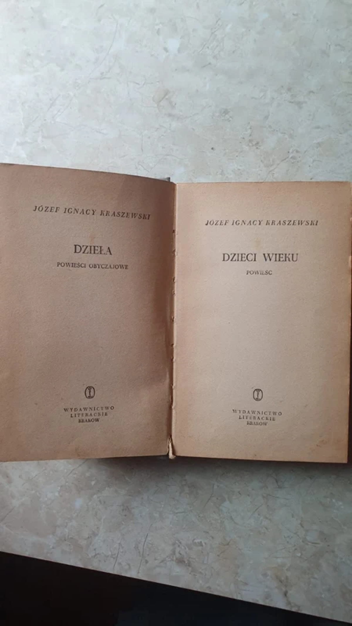 Józef Ignacy Kraszewski - Dzieci wieku