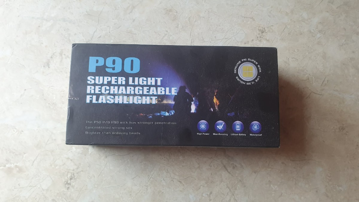 Latarka LED XHP90 do naprawy