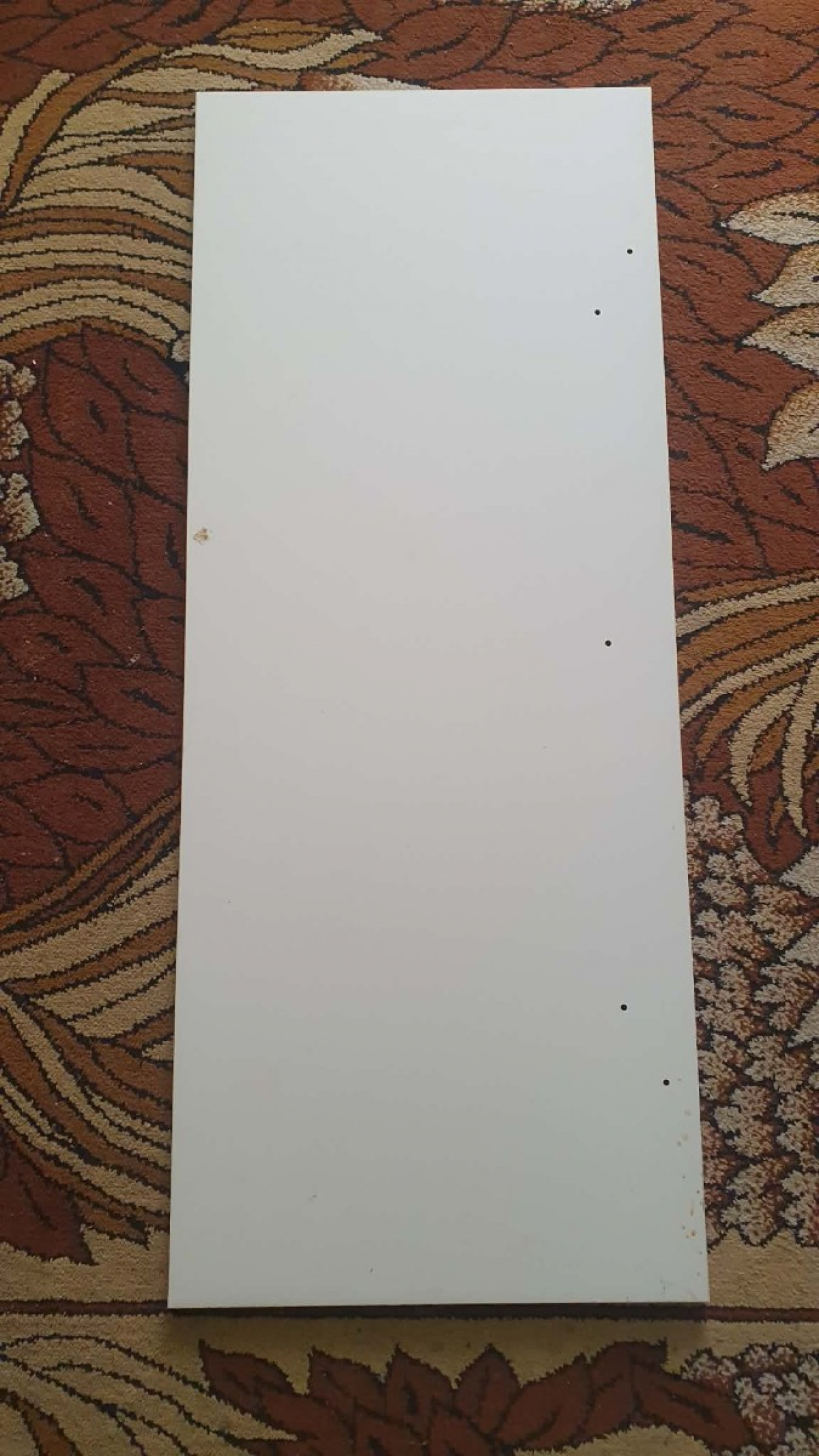Bok / boczna ścianka do toaletki kosmetycznej 40 × 100 x 2 cm – biała
